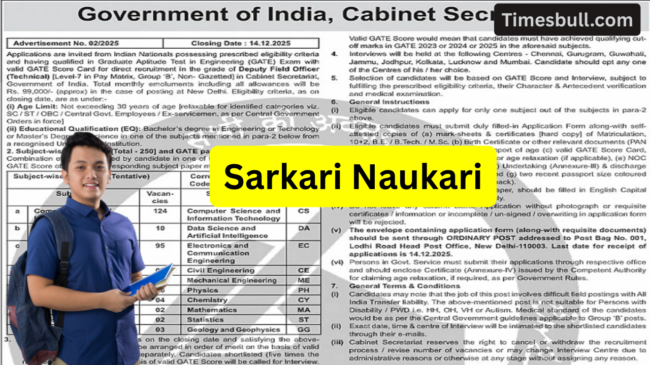 Sarkari Naukari- Get a