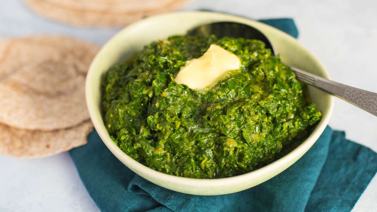 Sarson Saag Recipe