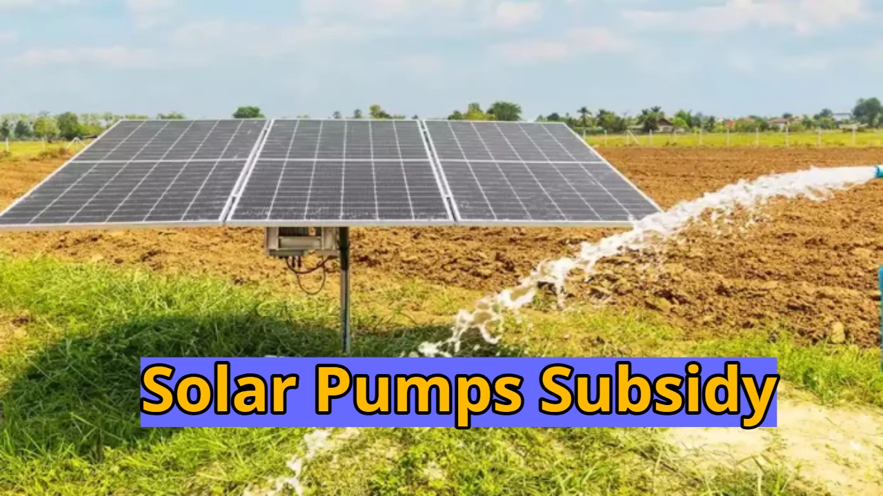 Solar Pumps Subsidy