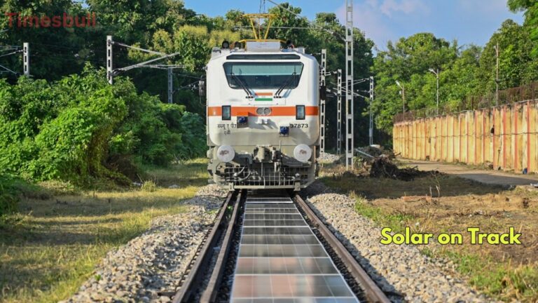 India’s First Solar on Track Project: Namo Bharat Train Runs Under Solar Panels in Historic Move