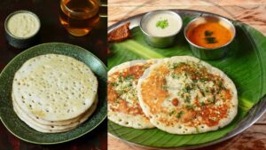 Easy South Indian Sponge Dosa Recipe at Home – Super Fluffy and So Tasty