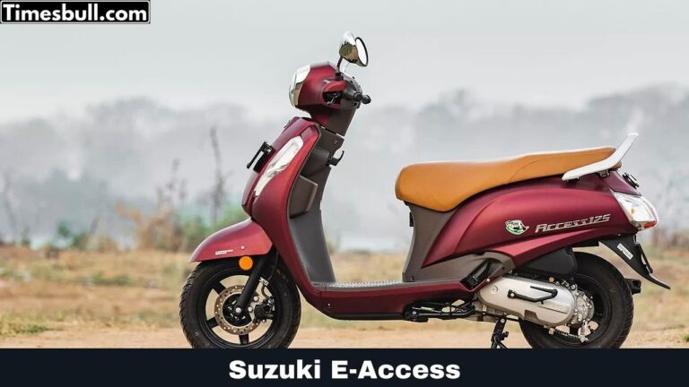 Suzuki E Access – New electric scooter to launch in December 2025, will get 100–150km range