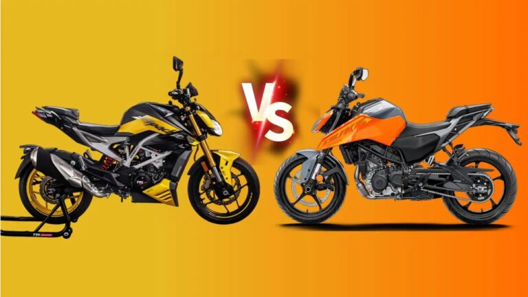 TVS Apache RTR 310 Vs KTM Duke 250 (2025) – Price, Mileage, Features, and Performance Comparison