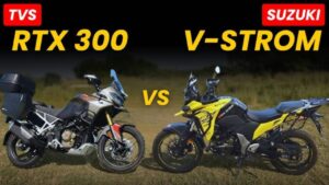 TVS Apache RTX 300 vs Suzuki V-Strom SX- Battle of the 300cc Adventure Bikes, Which One Is the Best