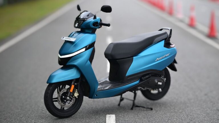 TVS Jupiter: The Perfect Scooter for Getting Around Town with Friends, Reliable Every Step of the Way.