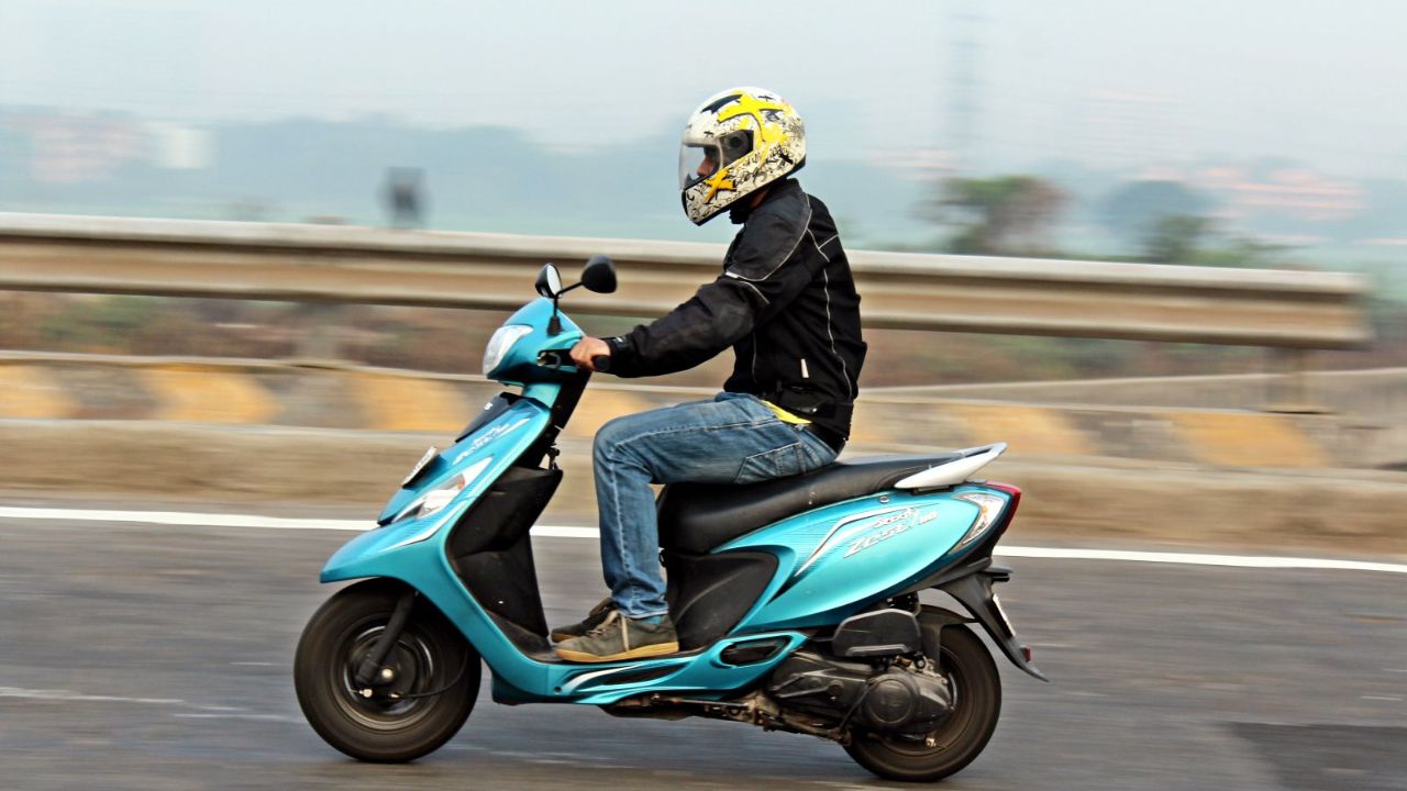 TVS Zest 110: A Lightweight...