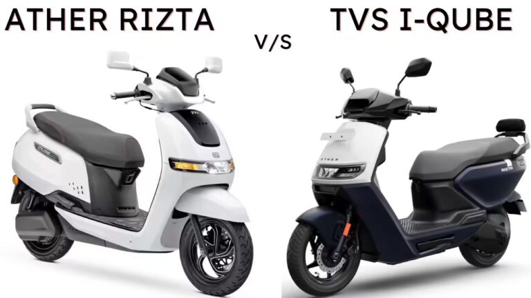 TVS iQube vs Ather Rizta Z- Who is the Real King of the Family Scooter