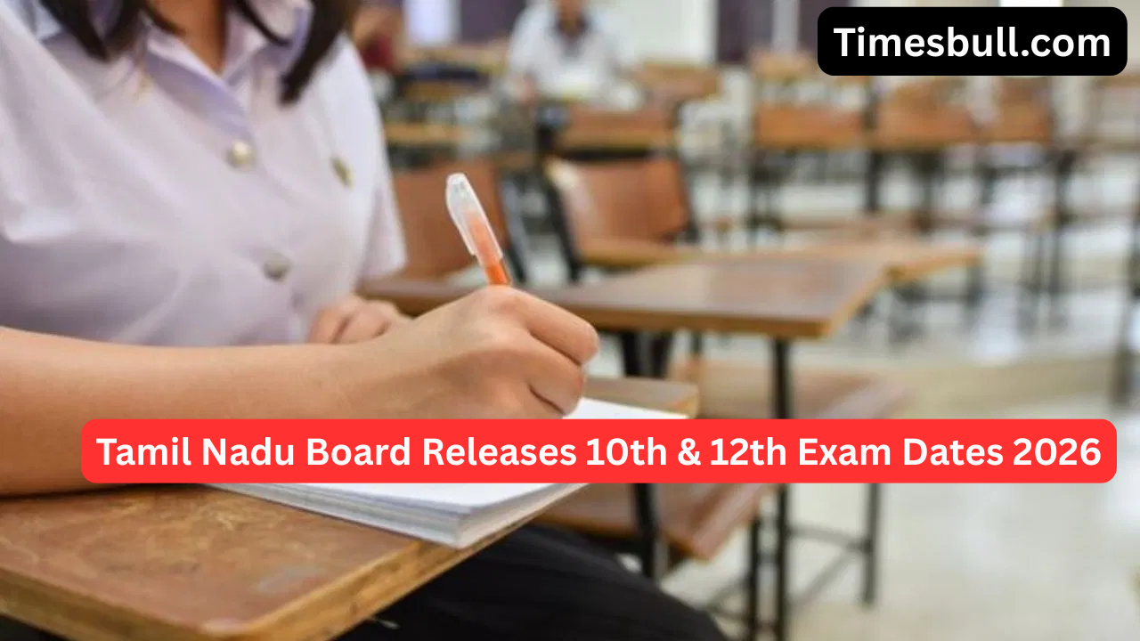 Tamil Nadu Board Releases 10th...