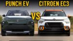 Tata Punch EV Vs Citroen eC3