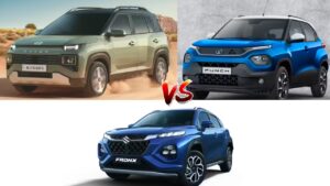 Tata Punch Facelift vs Hyundai Exter 2025 vs Maruti Fronx – Best Upcoming Compact SUVs Under Rs 10 Lakh