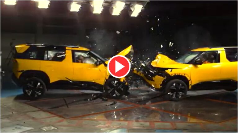 Video – Tata Conducts Car-to-Car Crash Testing for the First Time, Video Viral