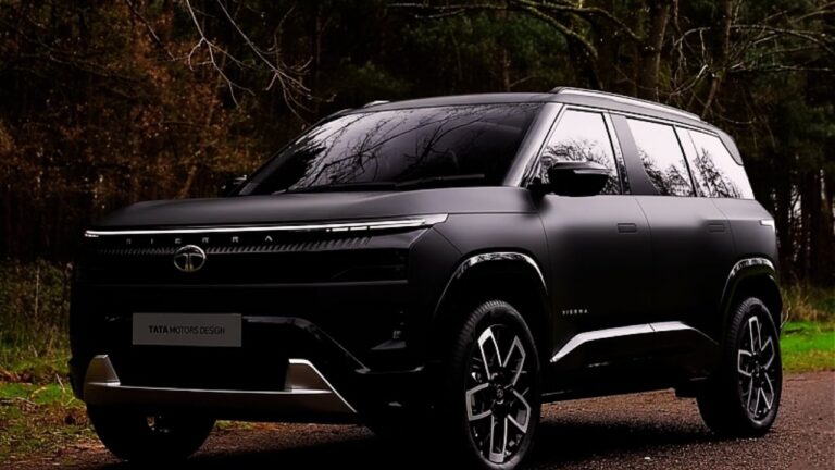 Tata Sierra EV Exterior revealed in high-octane TVC – Electric SUV with Powerful Design and Premium Features