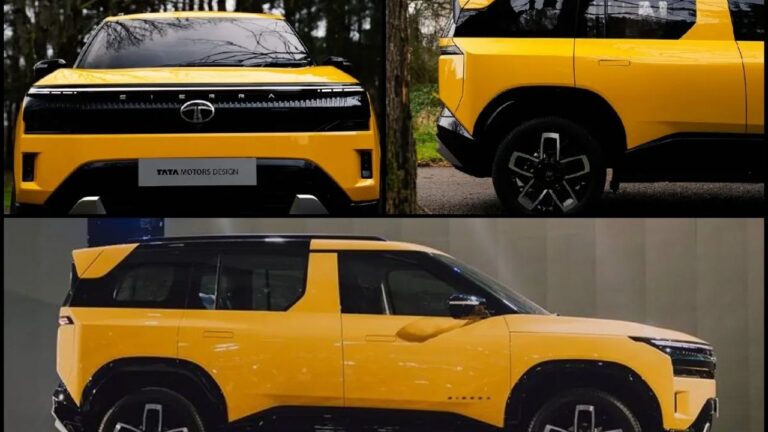 Tata Sierra Petrol & Diesel Bookings Begin Before Launch — Full Details Here
