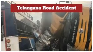 Telangana Road Accident – 19 Dead in Horrific TSRTC Bus-Dumper Collision in Rangareddy