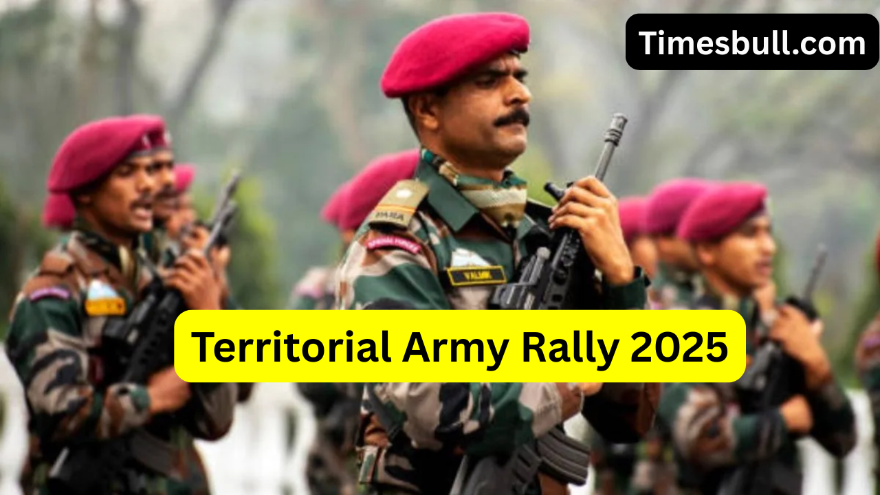Territorial Army Rally 2025: Delhi...