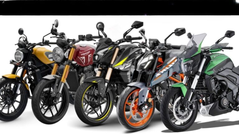 Top 300 or 400cc Sport Bikes in India 2025 – Power, Style, and Daily Ride Comfort for Enthusiasts