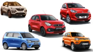 Top 5 Maruti Suzuki Cars