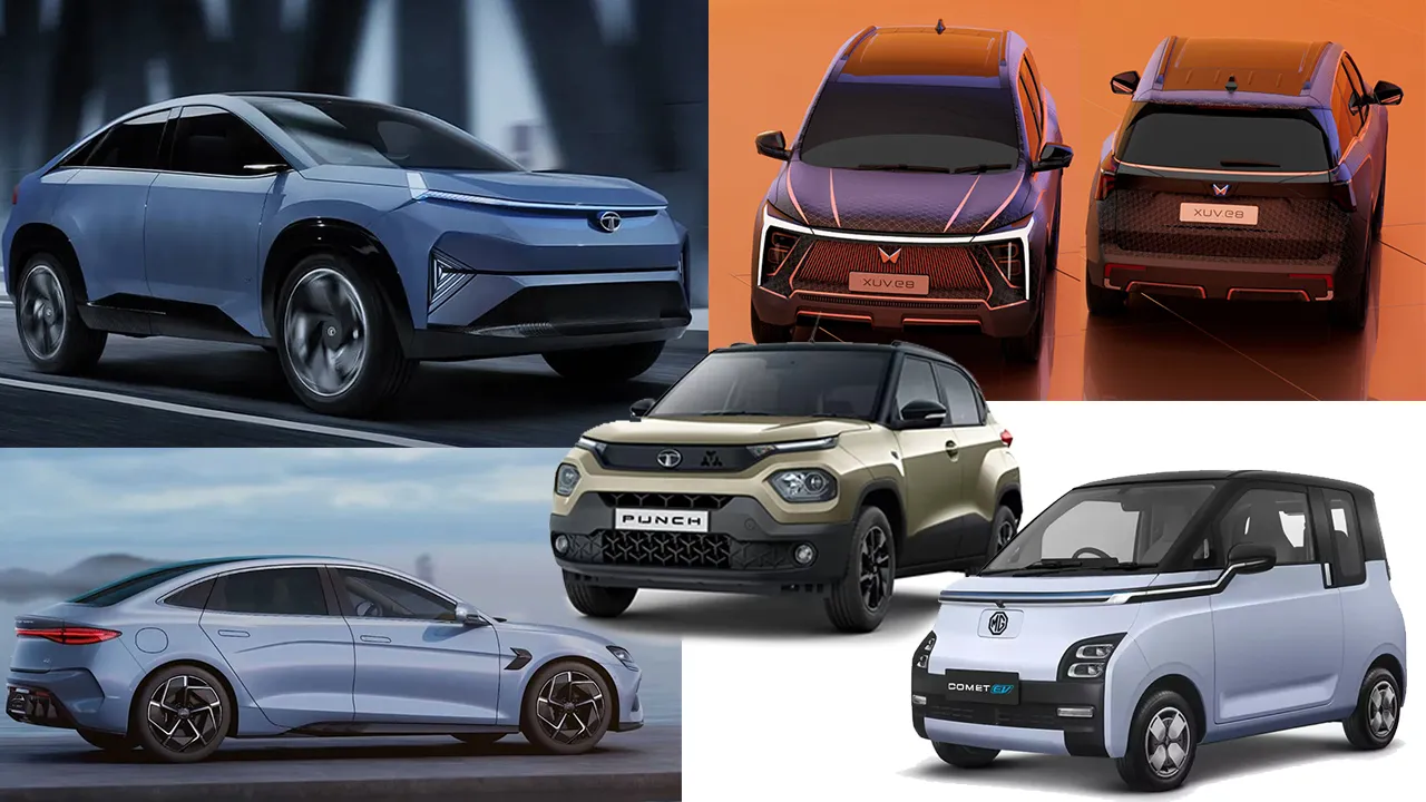 Top 5 Upcoming Electric Cars In India 2025