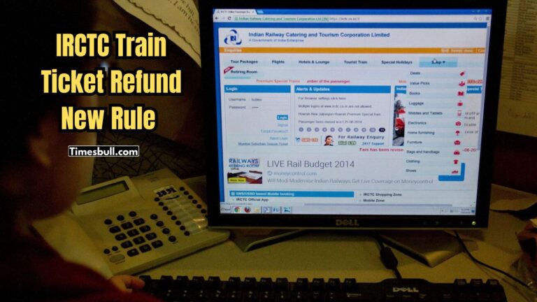 IRCTC Hidden Rule – Get a Full Train Ticket Refund in 5 Minutes! Just Follow This Rule