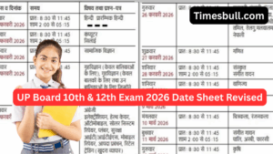 UP Board 10th & 12th Exam 2026 Date Sheet Revised- Hindi & Sanskrit Papers Rescheduled, Check Here