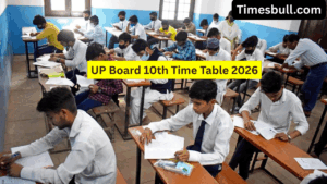 UP Board 10th Time Table 2026: Exams Start February 18 – Check Subject-Wise Schedule Here