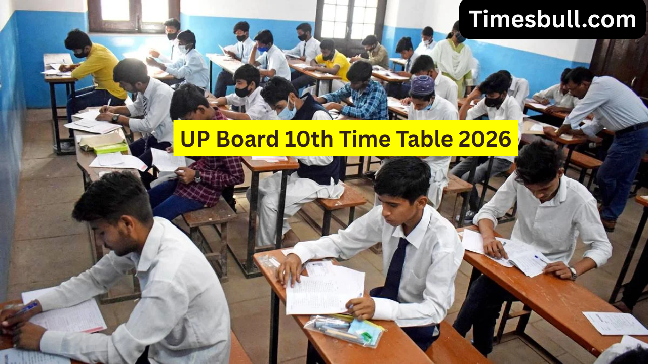UP Board 10th Time