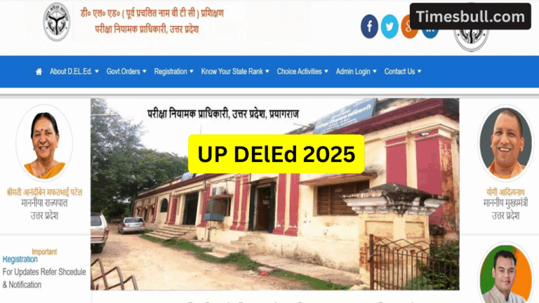 UP DElEd 2025: Admission Window Opens, Know Fees, Age Limit and How to Apply Step-by-Step