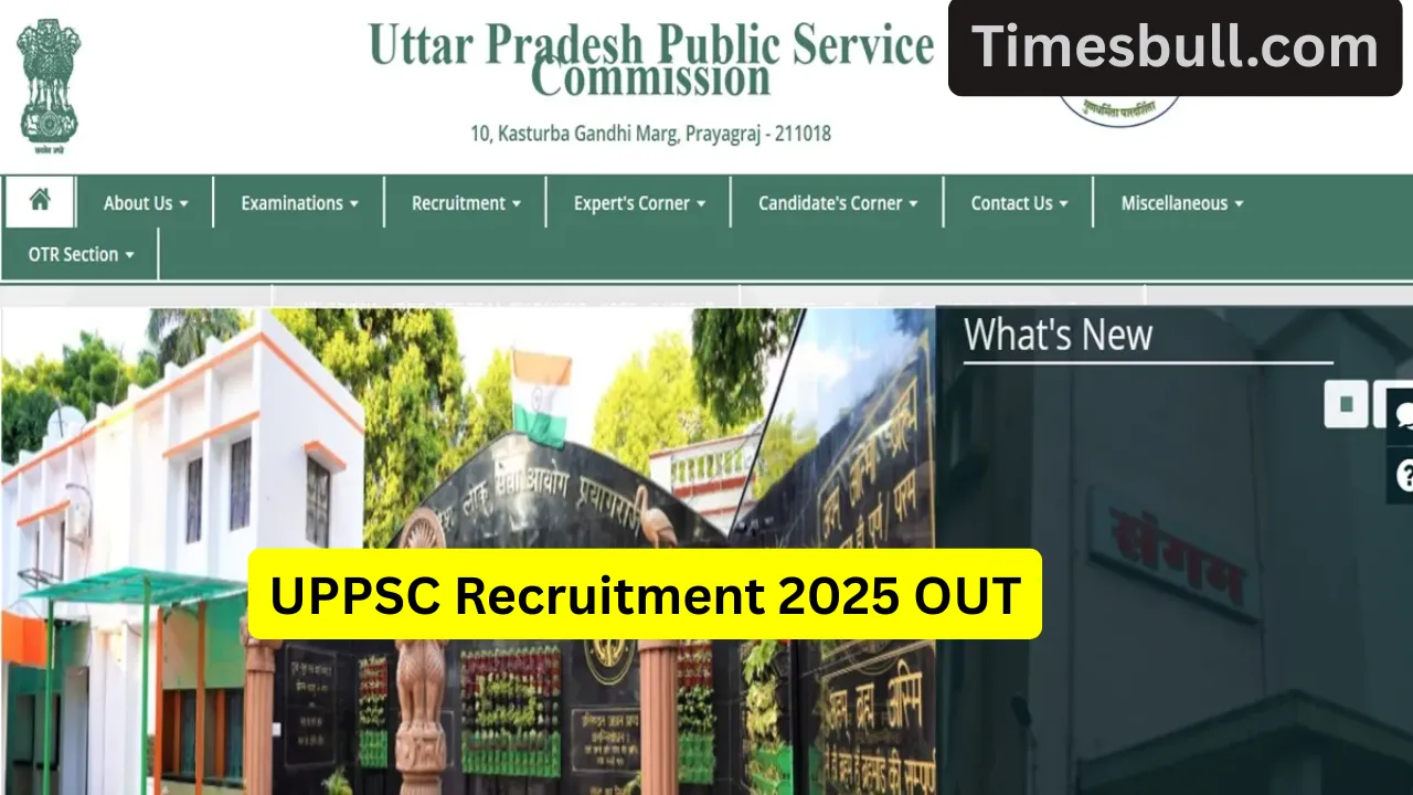 Uppsc Recruitment 2025 Out (2)