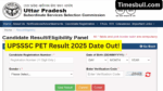 UPSSSC PET Result 2025 Date Out (1)