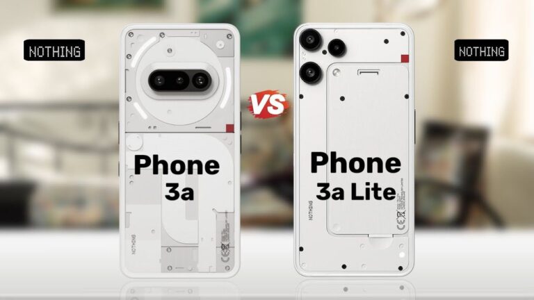 Nothing 3a vs 3a Lite: Best Pick for Gaming and Photos?