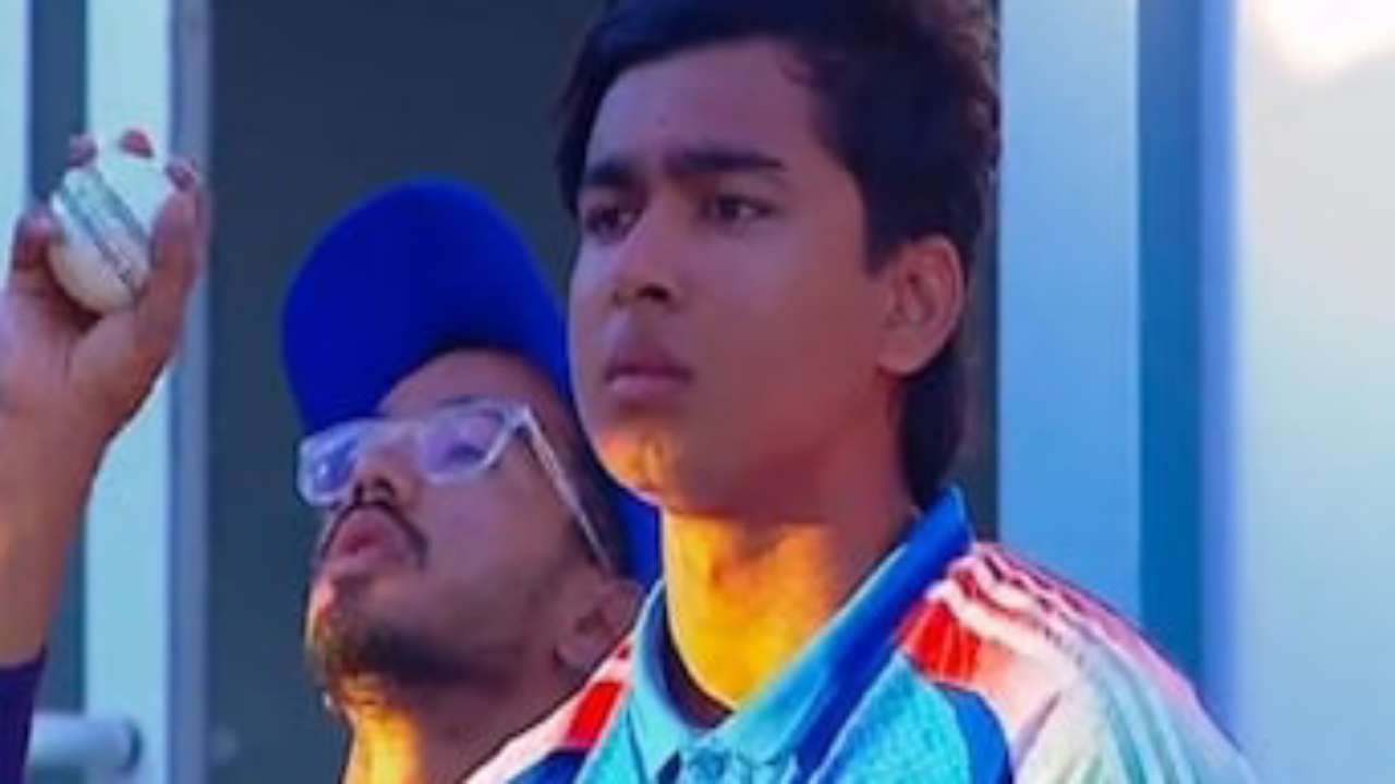 Watch: Vaibhav Suryavanshi almost