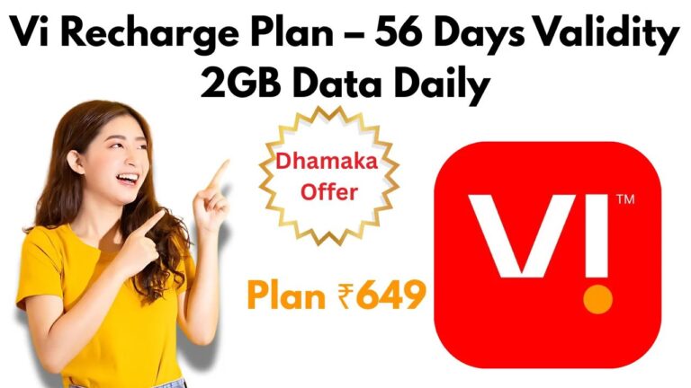 Vi Rs 649 Prepaid Plan: Full Breakdown of Benefits