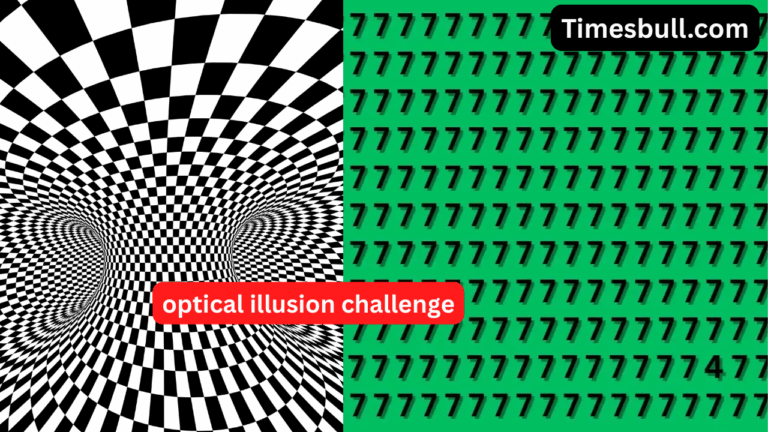 Viral Optical Illusion: Find the Hidden Number ‘4’ in This Sea of 7s Before Time Runs Out!