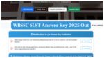 WBSSC SLST Result 2025 Declared