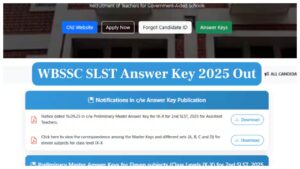 WBSSC SLST Result 2025 Declared – How to Download Scorecard PDF at wbssc.gov.in