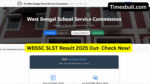 WBSSC SLST Result 2025 Out (3)