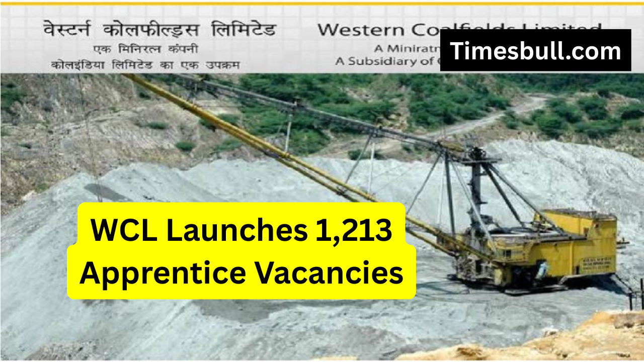 Government Job: WCL Launches 1,213...