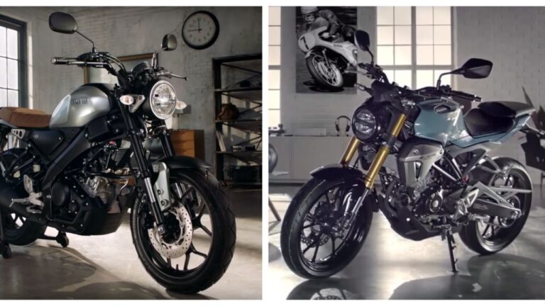 Yamaha XSR155 vs Honda CB150R: Which Retro Bike Is Better, Full Details on Design, Performance, and Price