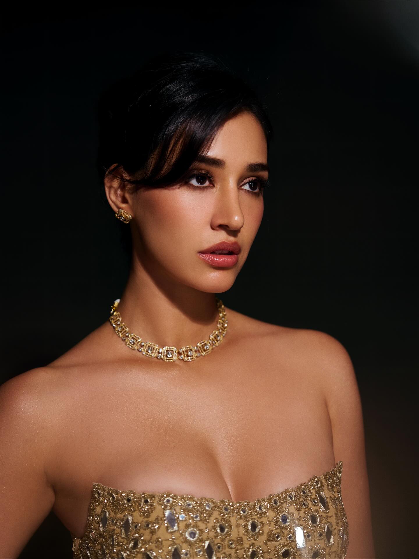 Disha Patani Dazzles in Golden...