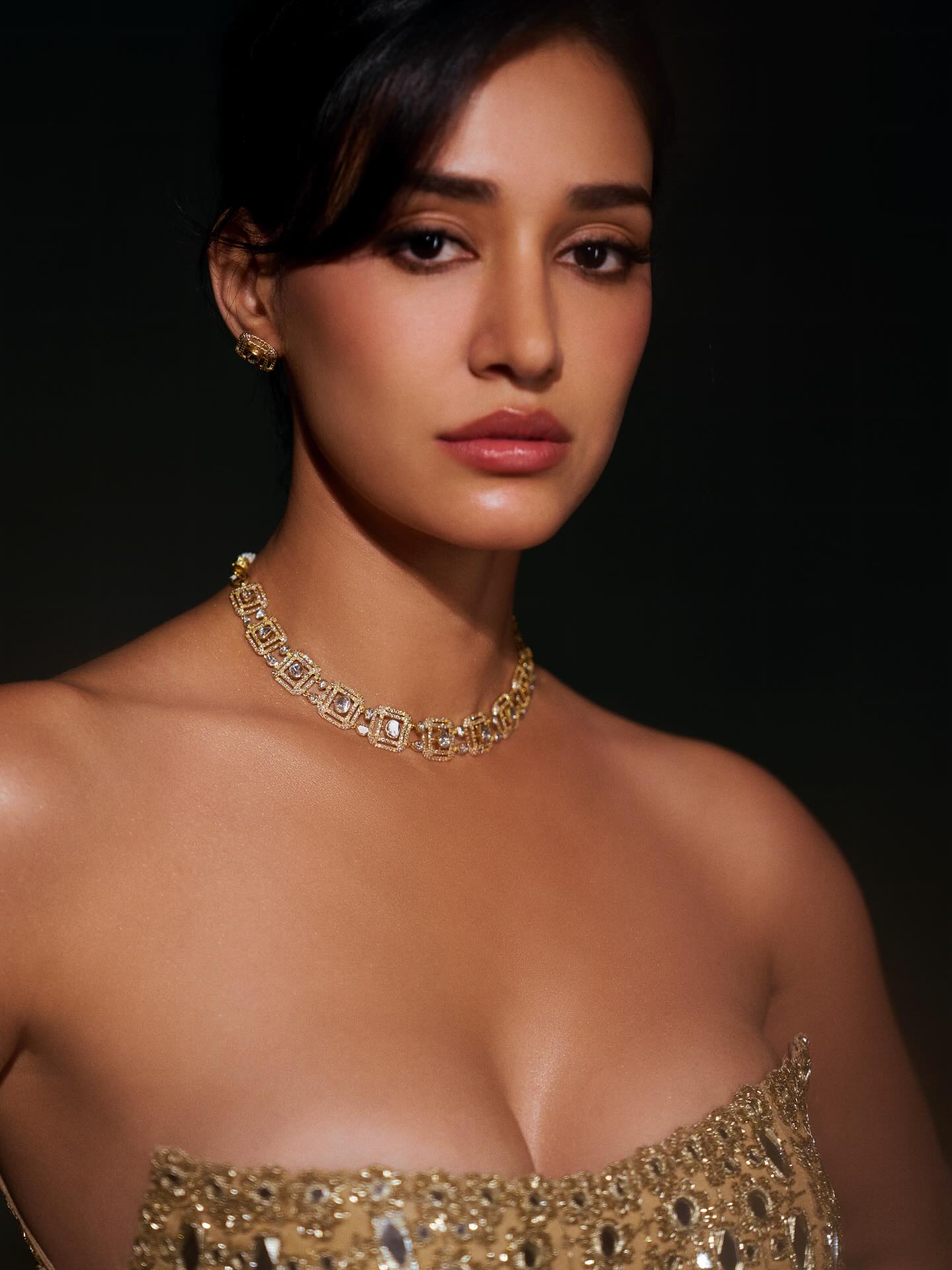 Disha Patani Dazzles in Golden...