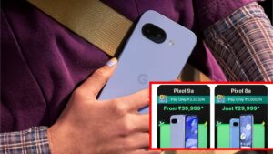 Black Friday Sale 2025 – Google Pixel 9a With 5100mAh Battery Under Rs 50,000