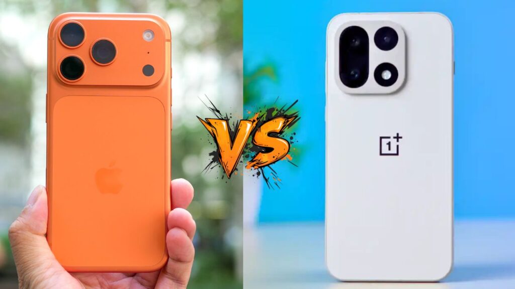 iPhone 17 Pro Max vs OnePlus 15