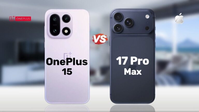iPhone 17 Pro Max vs OnePlus 15 5G: Flagship Specs Compared