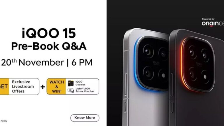 iQOO 15 Pre-Booking Starts: Know Powerful Features and Price of This Smartphone