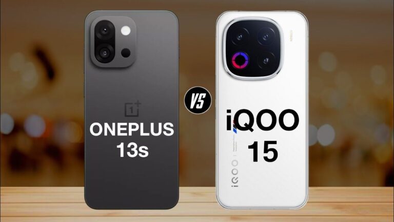 Ultimate Flagship Comparison: iQOO 15 vs OnePlus 13s Full Breakdown
