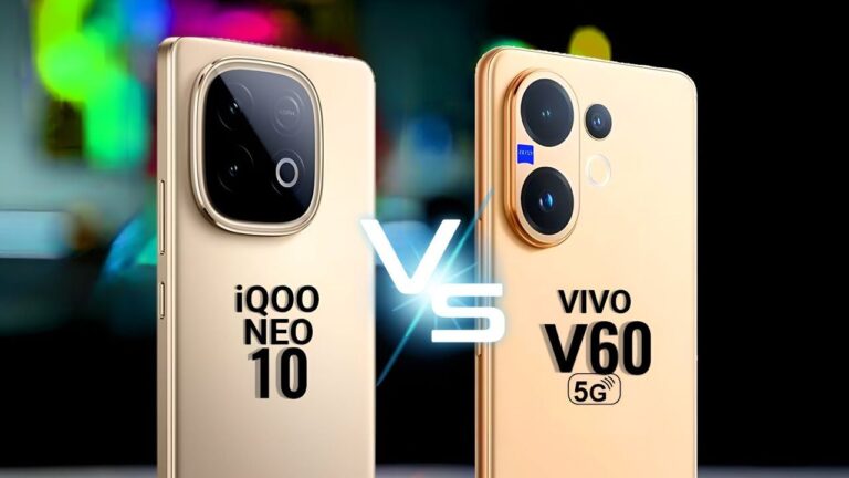 iQOO Neo 10 vs Vivo V60 5G: Find Out Which One Fits You Better