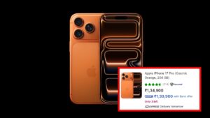 Amazon Vs Flipkart: Where iPhone 17 Pro available At Lower Price During Black Friday sale, See All Details