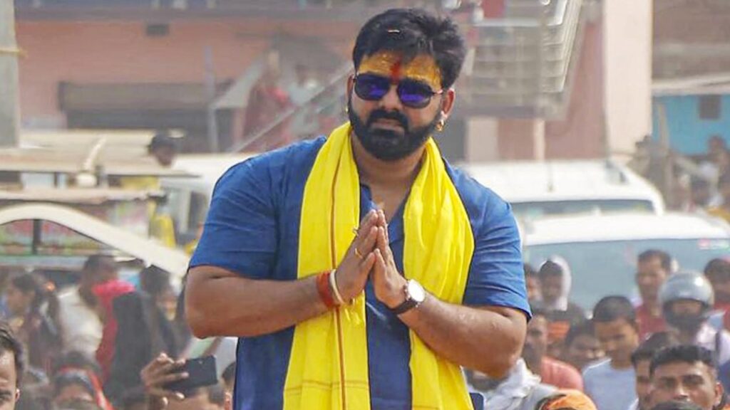 pawan singh on khesari