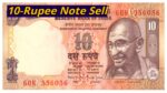10-Rupee Note Sell