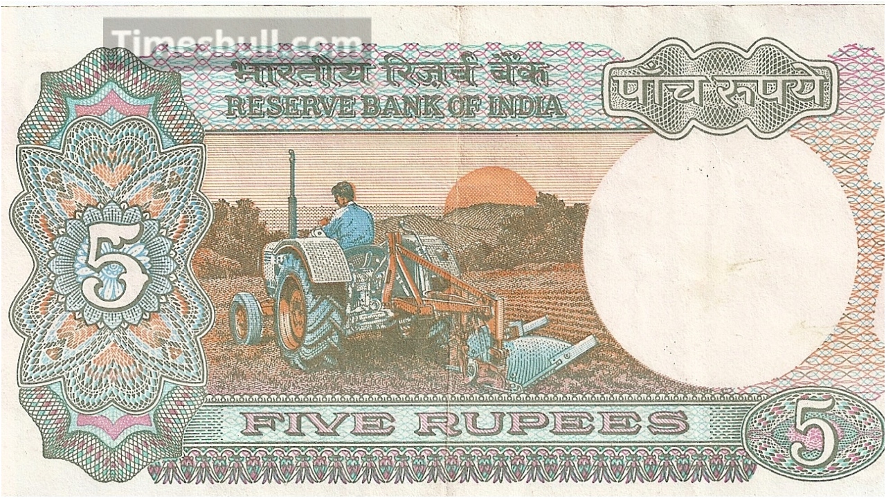 Sell the 5-rupee note
